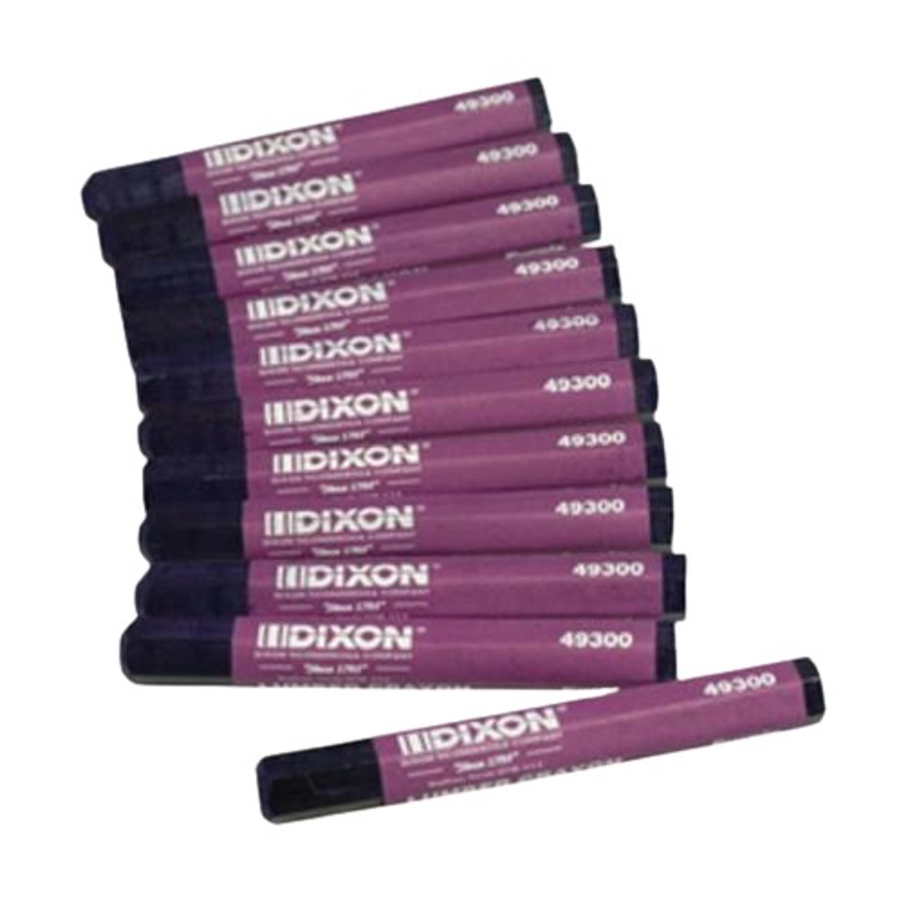Lumber Crayon, Hex Tip, 1/2 in Tip, -20 to 150 deg F, Permanent, 4-1/2 in lg