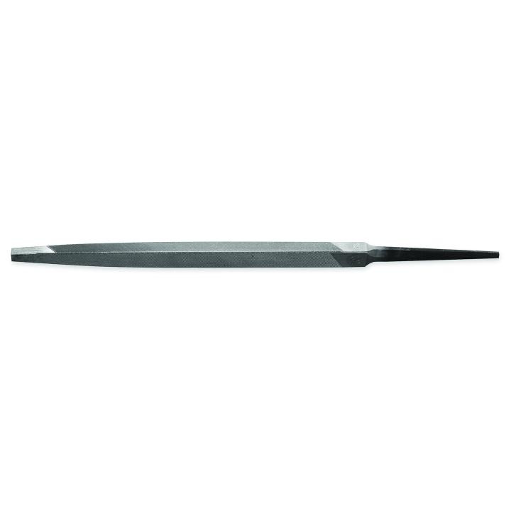 NICHOLSON Slim Taper File, Machinists,  Triangular, Smooth Cut, American Coarseness of Cut