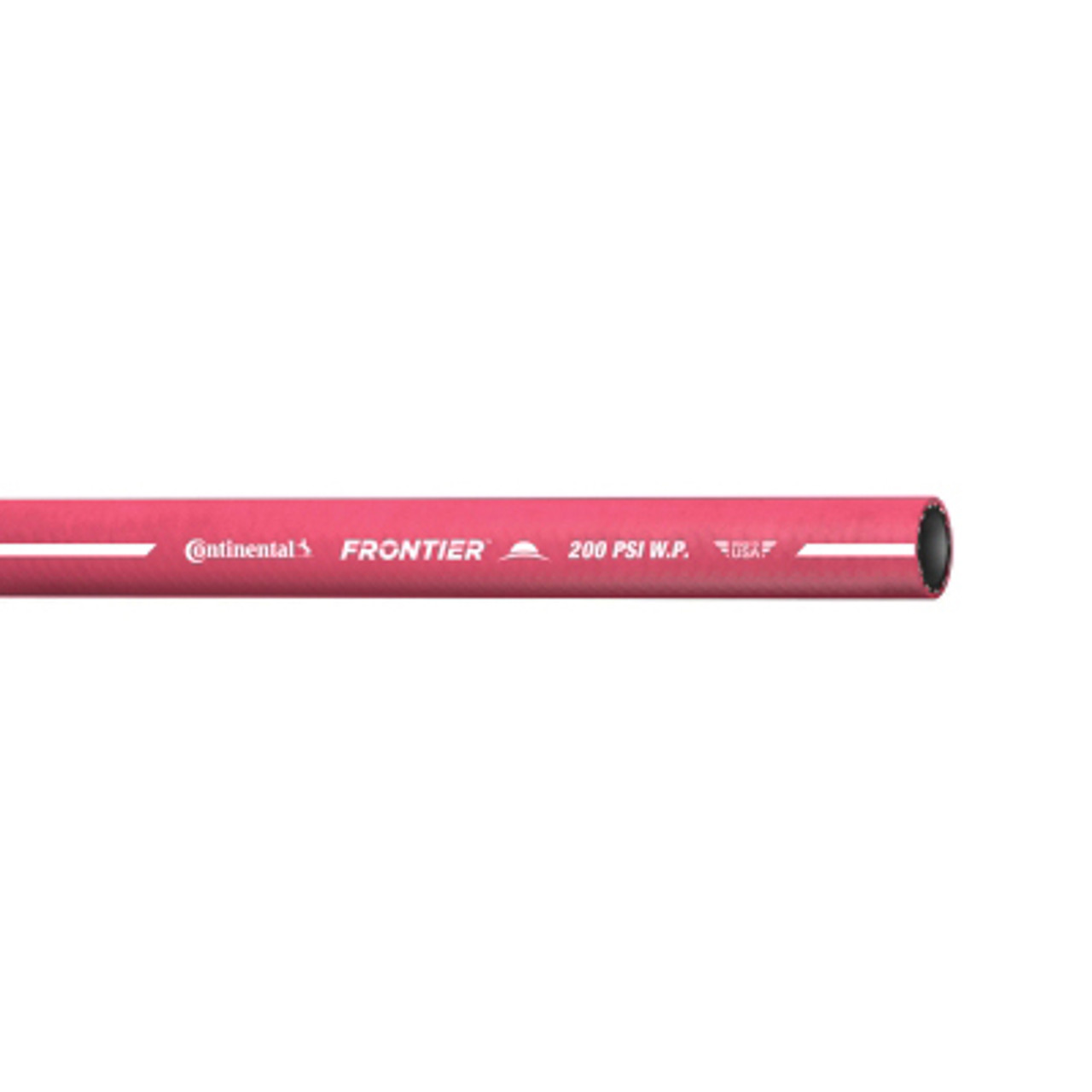 CONTITECH Frontier Multi-Purpose Hose, EPDM, 200 psi Working, -40 to 210 deg F, Red, Economical