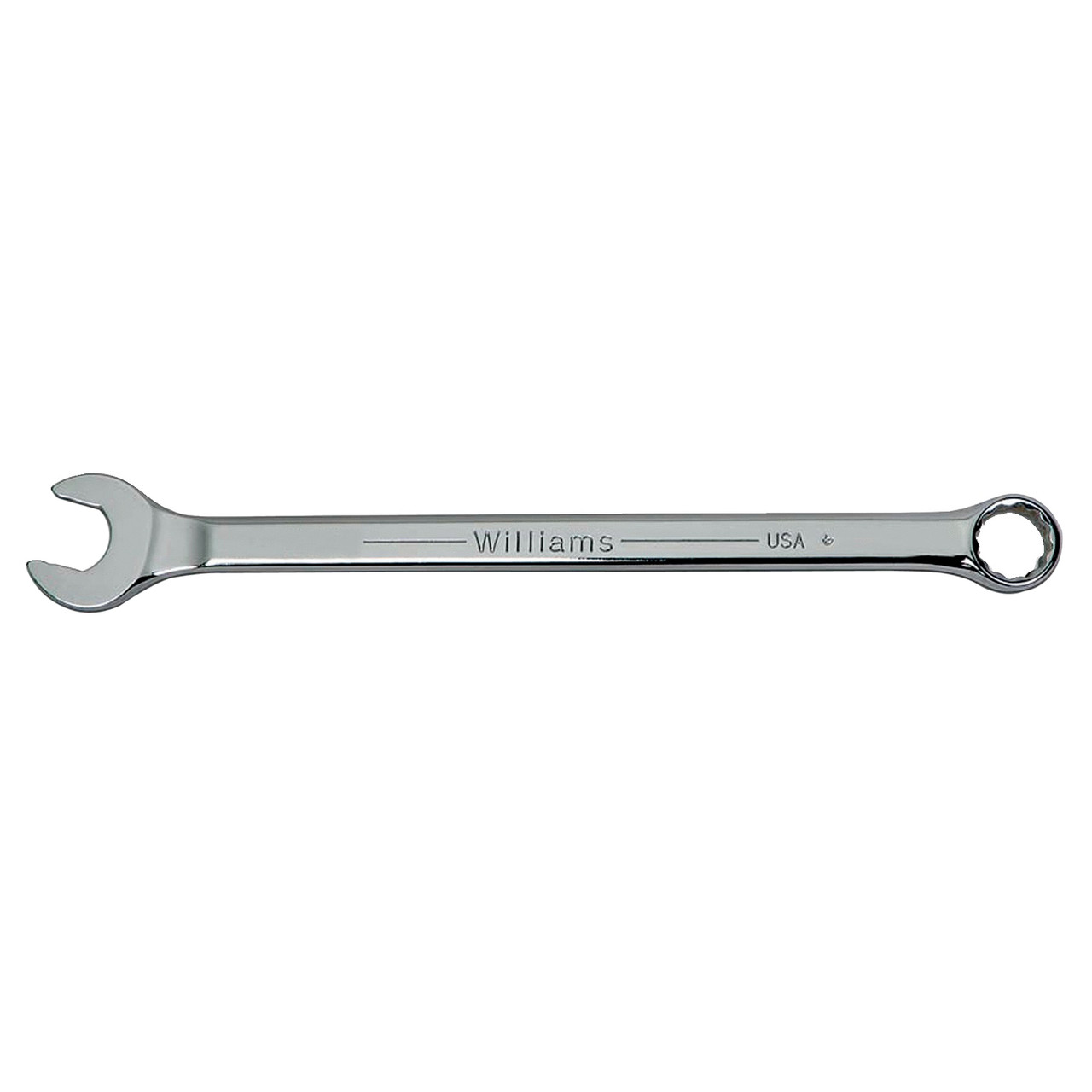 Combination Wrench, Longer Length, Alloy Steel, High Polished Chrome Coated, Industrial Heavy Duty, 10 mm to 23 mm