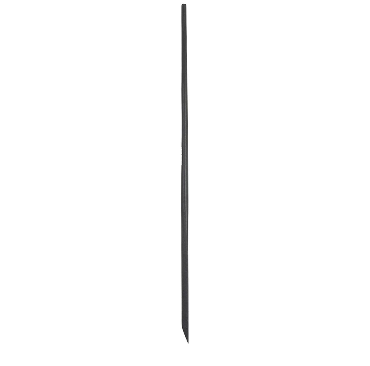 Crow Bar, Pointed Tip, Hex, Pinch Point, Forged Carbon Steel