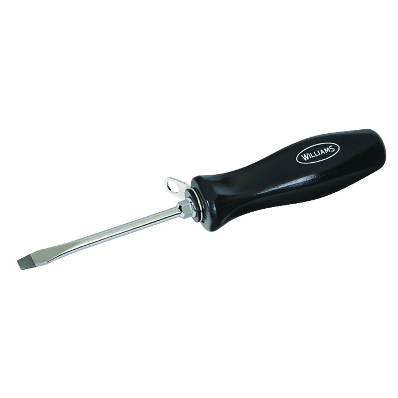 Screwdriver, Round Shank, Steel Shank, Comfort Grip, Alloy Steel, Polished Chrome Coated, Comfort Grip