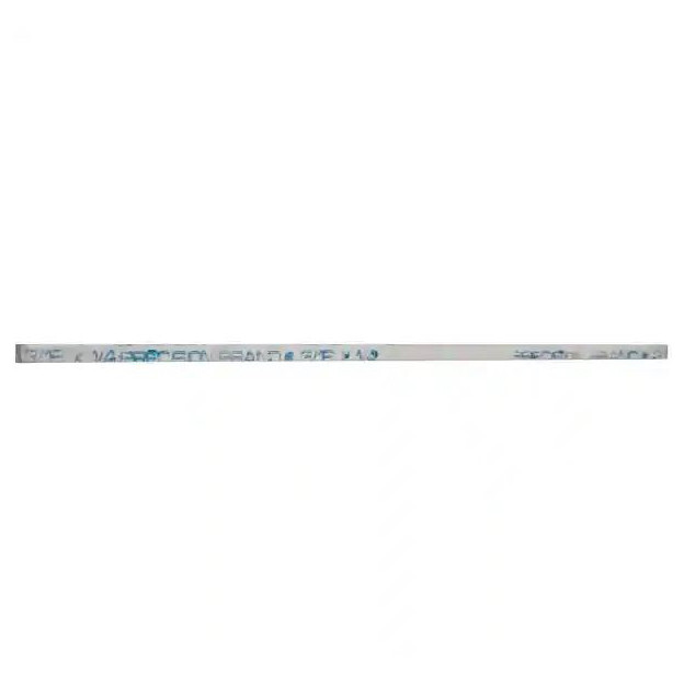 Keystock, Oversized, Steel, 1 ft Lg, Zinc Plated, ASTM A-108, Square, 3/16 to 1/4 in