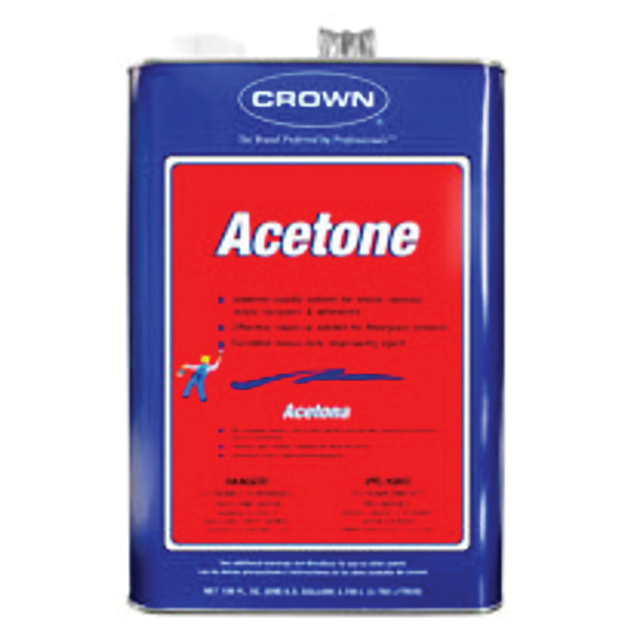 Paint Thinner, Acetone, 1 pt/1 qt/1S
