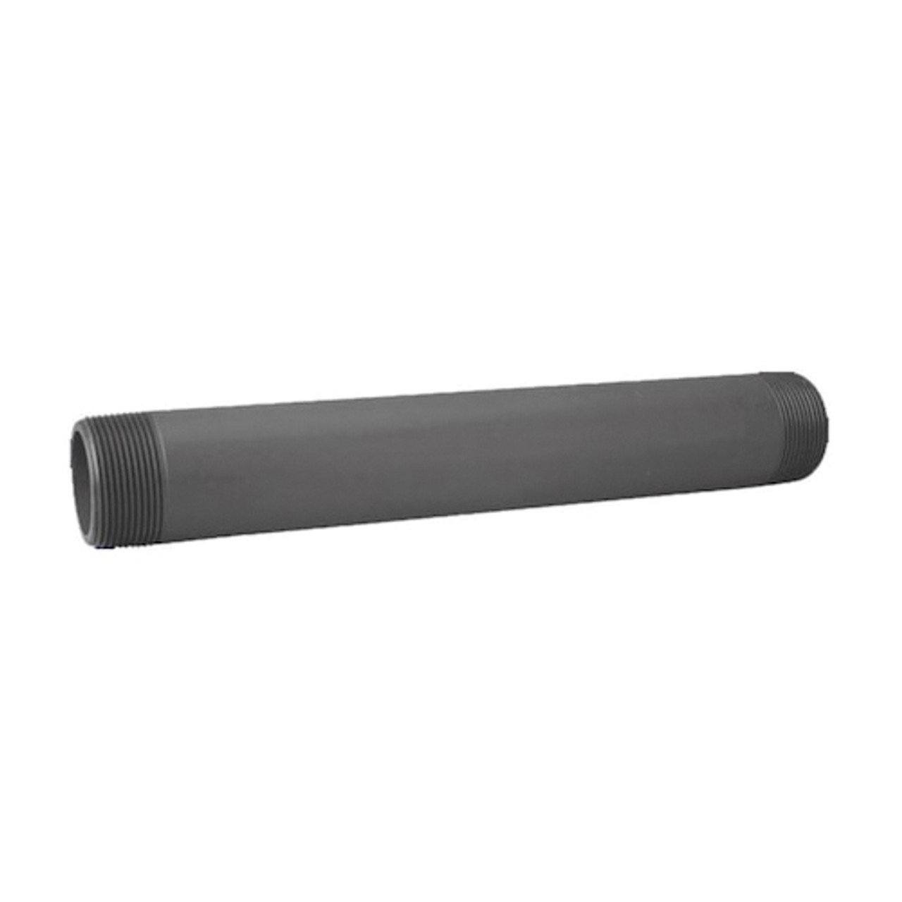 Pipe Nipple, 1/2 in, MNPT End, SCH 80, 850 psi, 33 to 140 deg F, Molded, PVC, Domestic