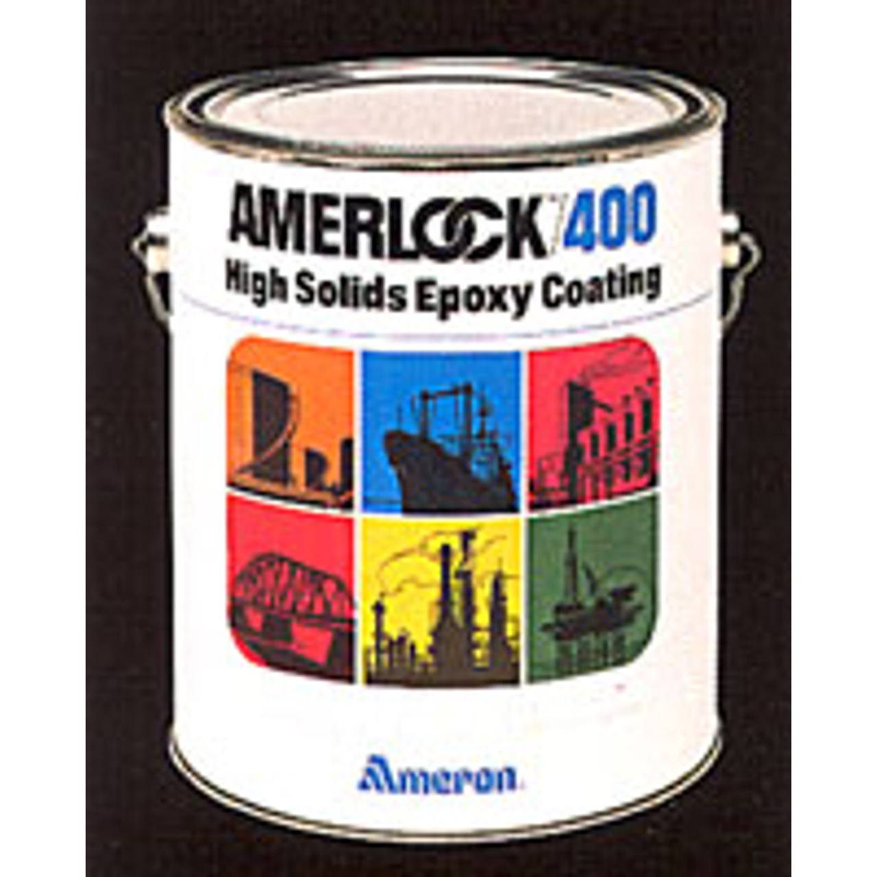 AMERLOCK 400 Epoxy Coating, High Solid, 1 gal Container, Liquid, >0.21 cm2/s, 4-1/2 hr Curing, 5 to 50 deg C