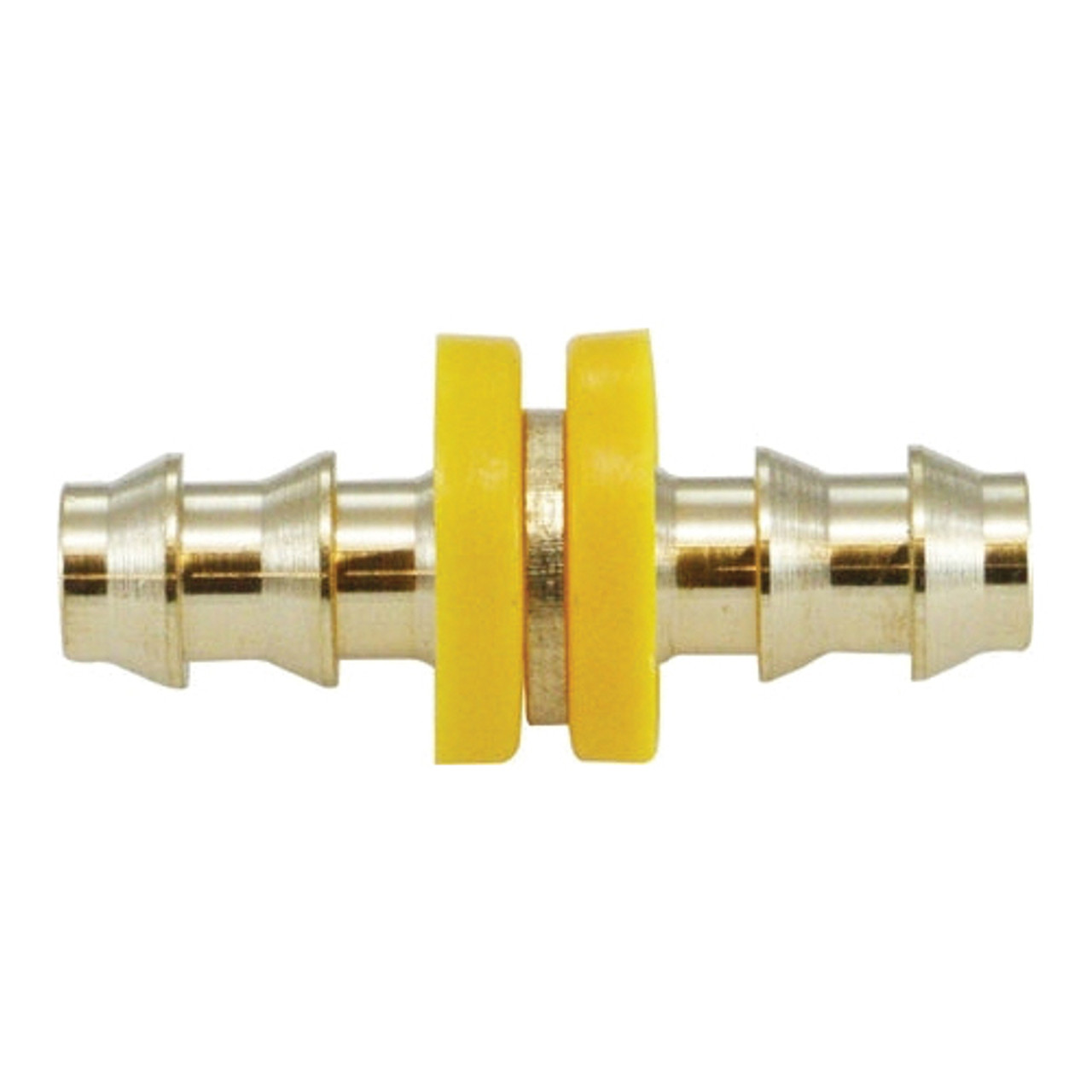 Union, Union, Push-On Hose Barb End, 150 psi, Brass, 3.03 in lg, Low Pressure