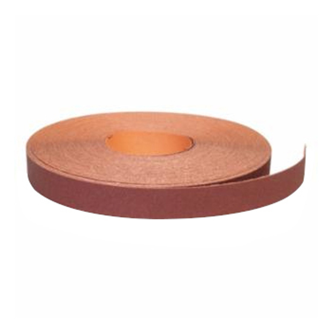 CARBORUNDUM Abrasive Roll, Economy, 1 in Wd Roll, 50 yd Lg Roll, Aluminium Oxide Abrasive, Resin Cloth Backing, Brown