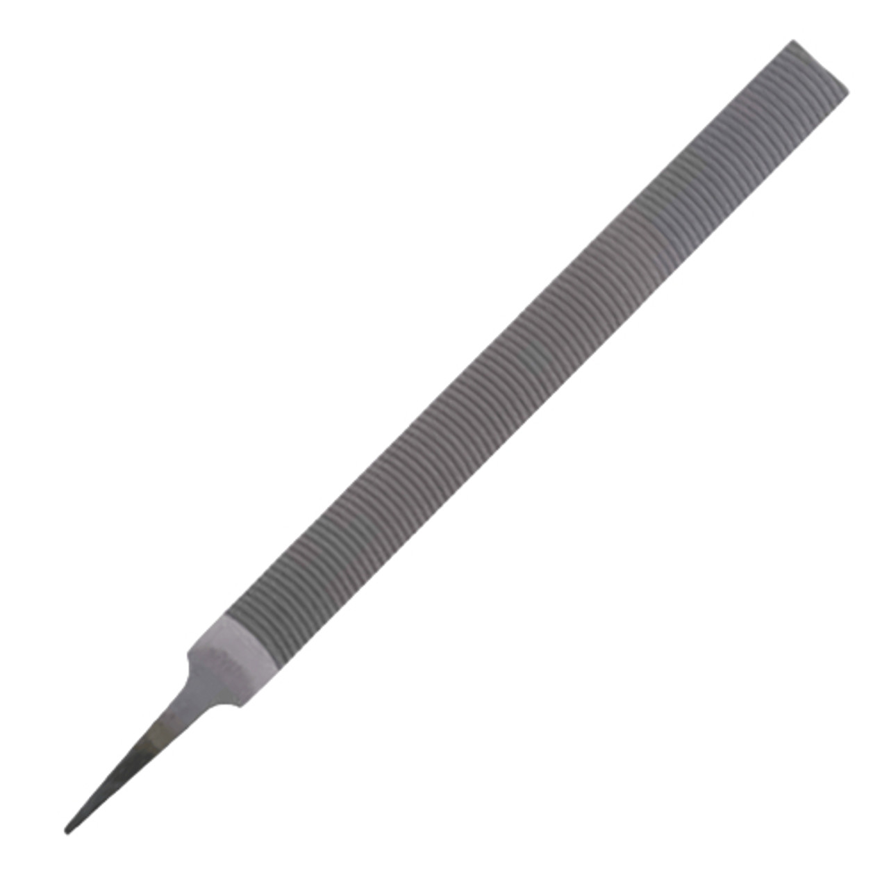 NICHOLSON File, Flat,  Rectangular, Babbitt Cut, Tang, American Coarseness of Cut