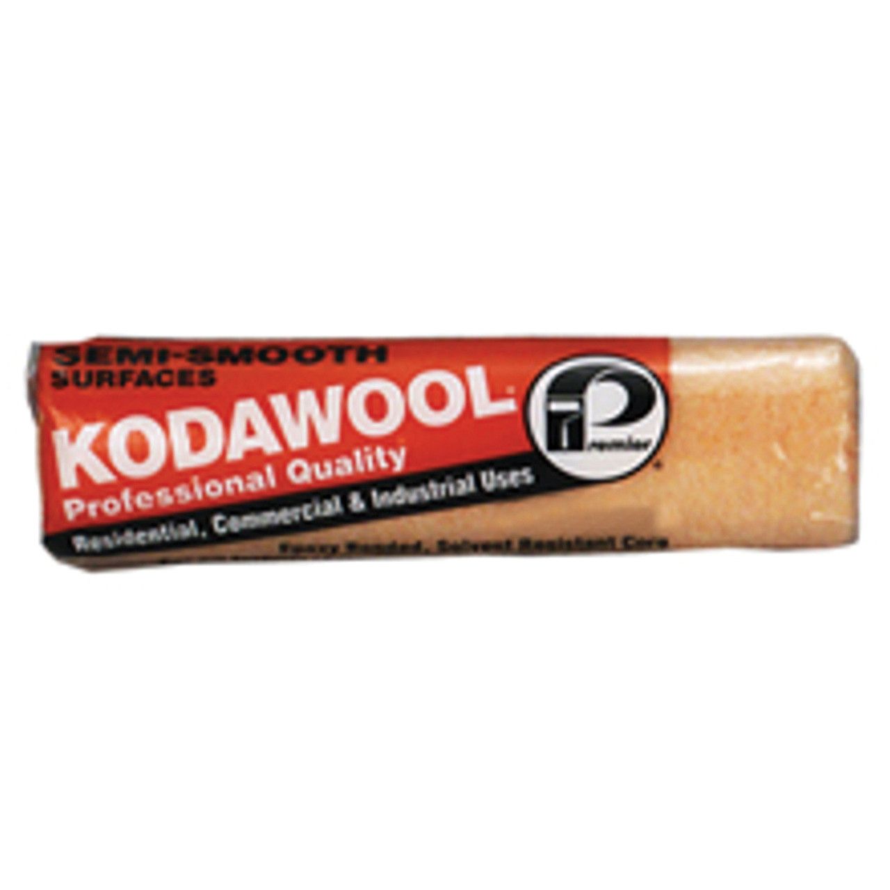 Roller Cover, Professional, 3/8 in Nap, Semi-Smooth Surface, Kodel Polyester,  Knitted Wool