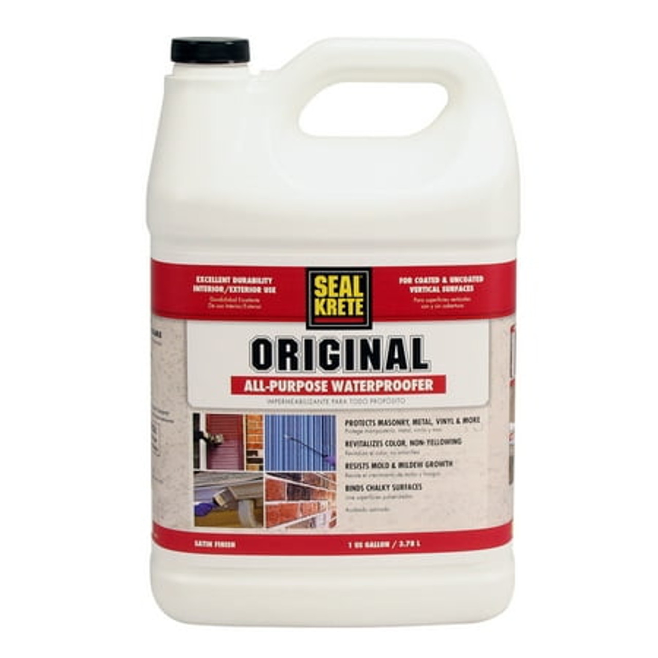 Sealkrete Sealer, Waterproofing, Pail, Gold