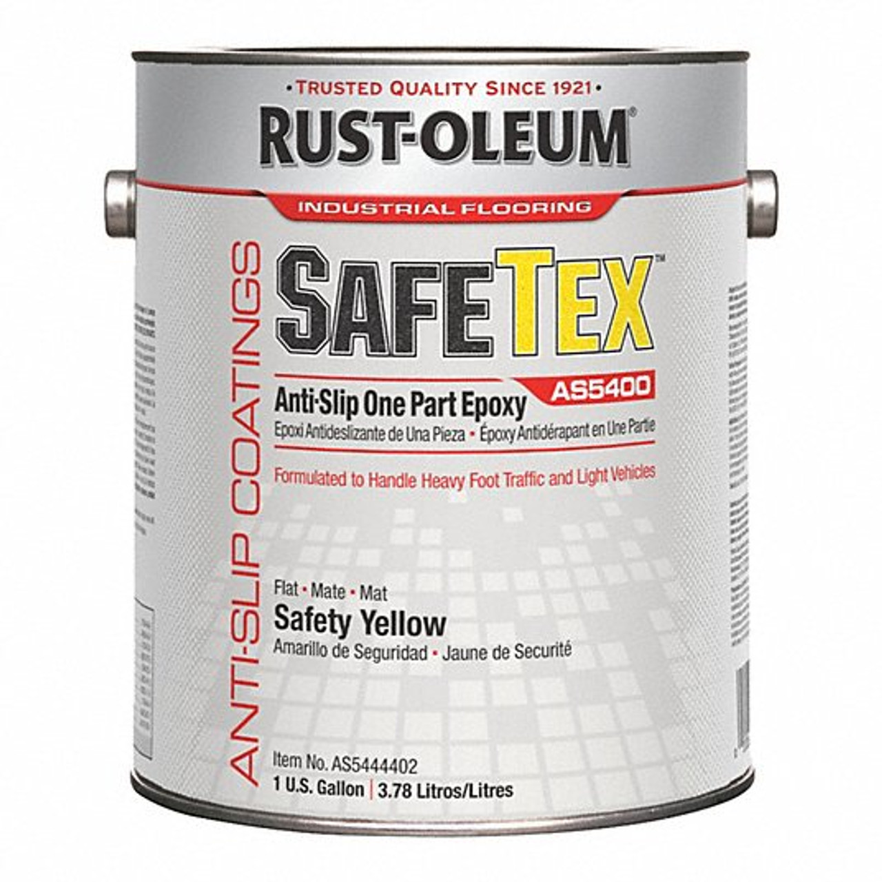 Anti-Slip Epoxy, 1 gal Container, Can, Liquid, Flat,  Textured,  Anti-Slip, 40 to 50 sq-ft/gal, <440 g/L VOC Anti-Slip Epoxy, 1 gal Container, Can, Liquid, Flat,  Textured,  Anti-Slip, 40 to 50 sq-ft/gal, <440 g/L VOC