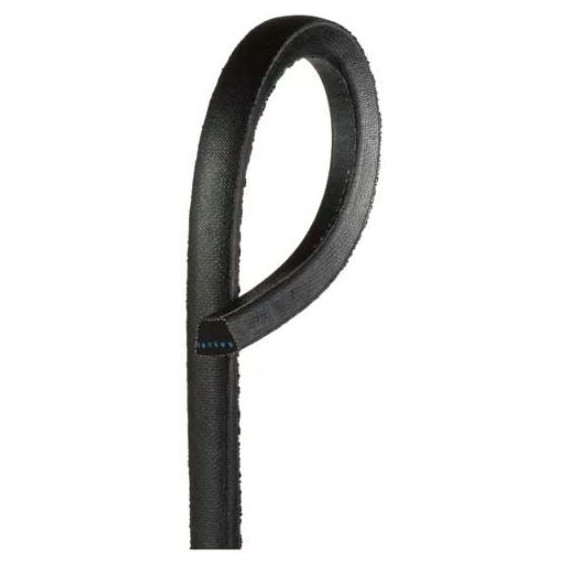 GATES V-Belt, D Section, Wrapped, 1-1/4 in Wd Top, 3/4 in Thk, 1 -Rib, 12.732 in Min Dia Pulley, EPDM