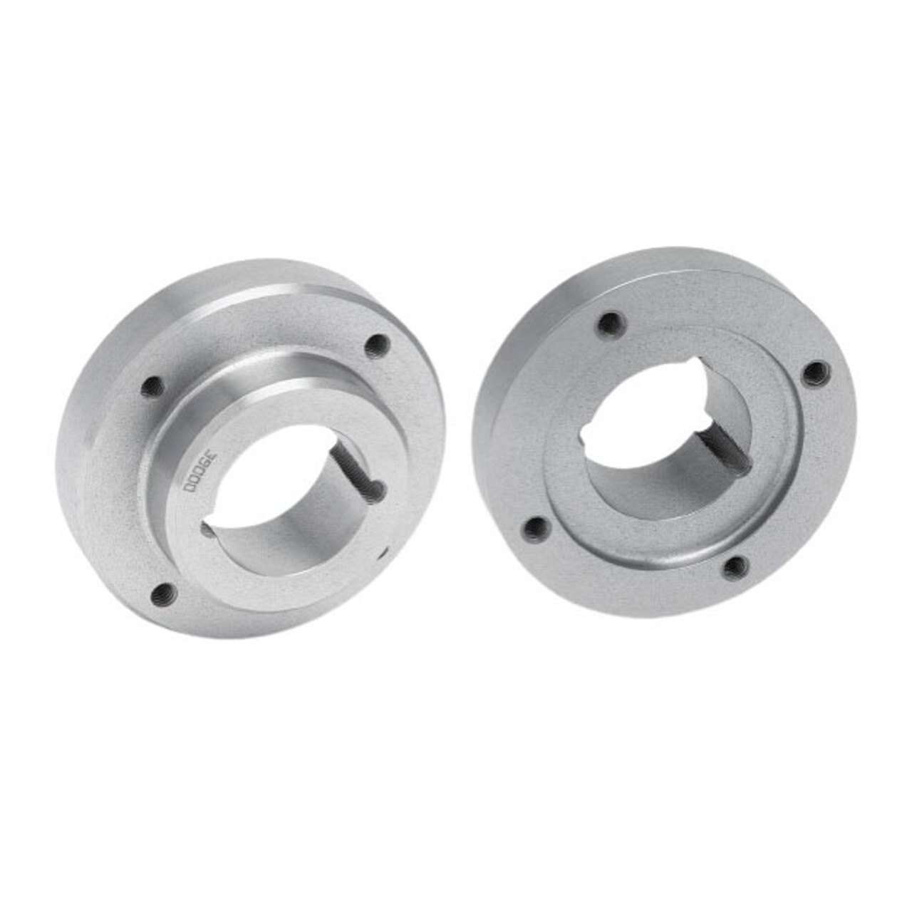 DODGE Rigid Coupling, Flanged, 5 in od, 3-1/4 in Lg, 1-1/2 in Lg Thru Bore, 5050 in-lb Torque, 4965 rpm Max DODGE Rigid Coupling, Flanged, 5 in od, 3-1/4 in Lg, 1-1/2 in Lg Thru Bore, 5050 in-lb Torque, 4965 rpm Max