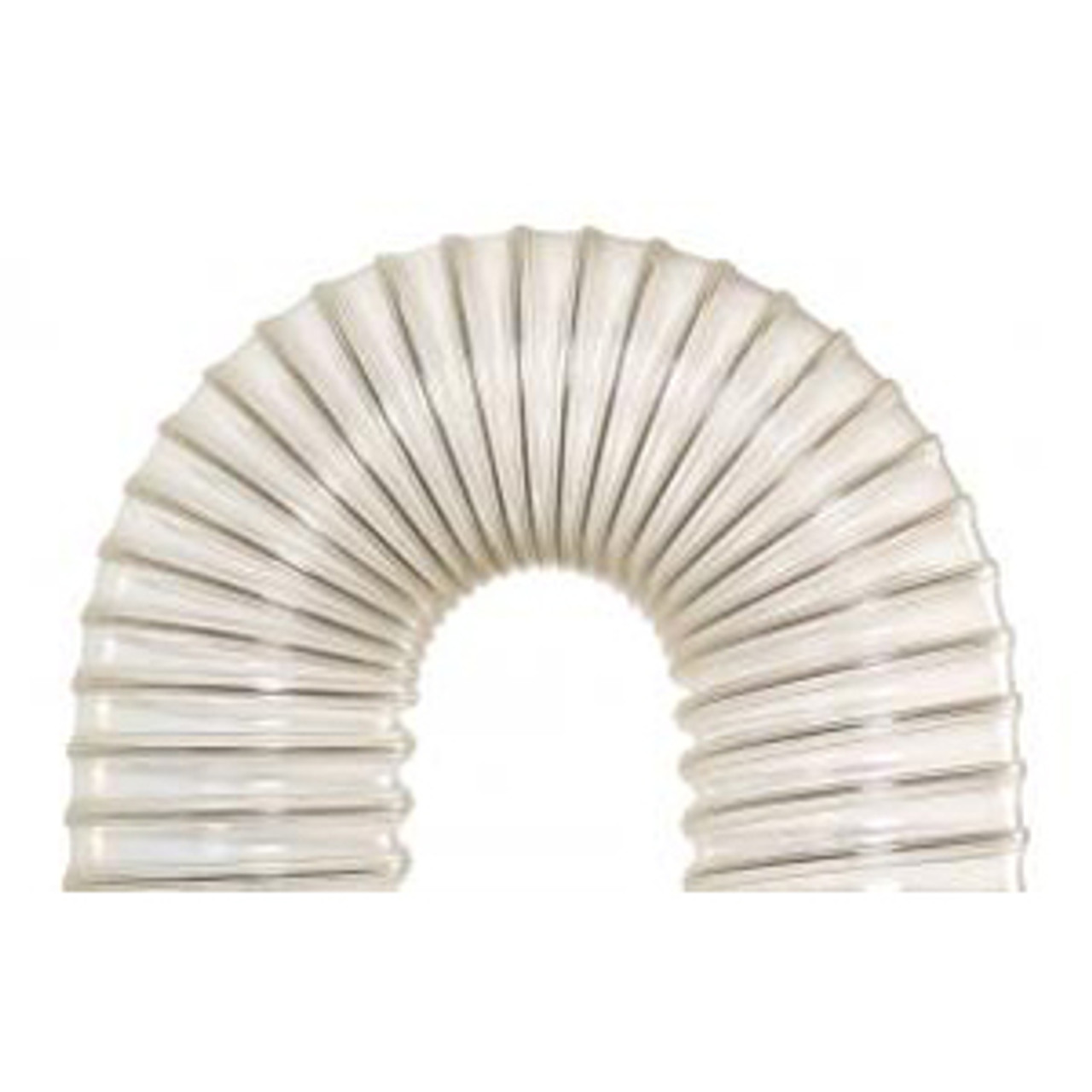 HI-TECH DURAVENT UFD Duct Hose, -65 to 200 deg F, Thermoplastic Polyurethane Reinforced, Blue, Domestic