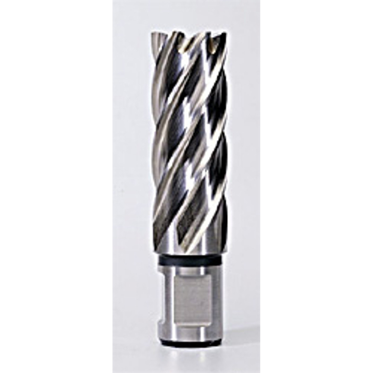 Annular Cutter, High Speed, 2 in Dp Cut, 3/4 in Shank, Weldon Flat Shank, High Speed Steel