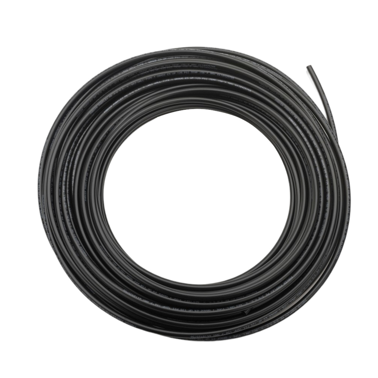 PARKER E/EB Series Tubing, UV Resistant,  Fractional, -80 to 150 deg F, Polyethylene, Black PARKER E/EB Series Tubing, UV Resistant,  Fractional, -80 to 150 deg F, Polyethylene, Black