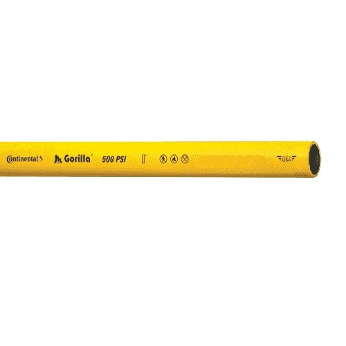 CONTITECH Multi-Purpose Hose, Nitrile Tube,  Synthetic Rubber Cover, 500 psi Working, -20 to 210 deg F, Yellow