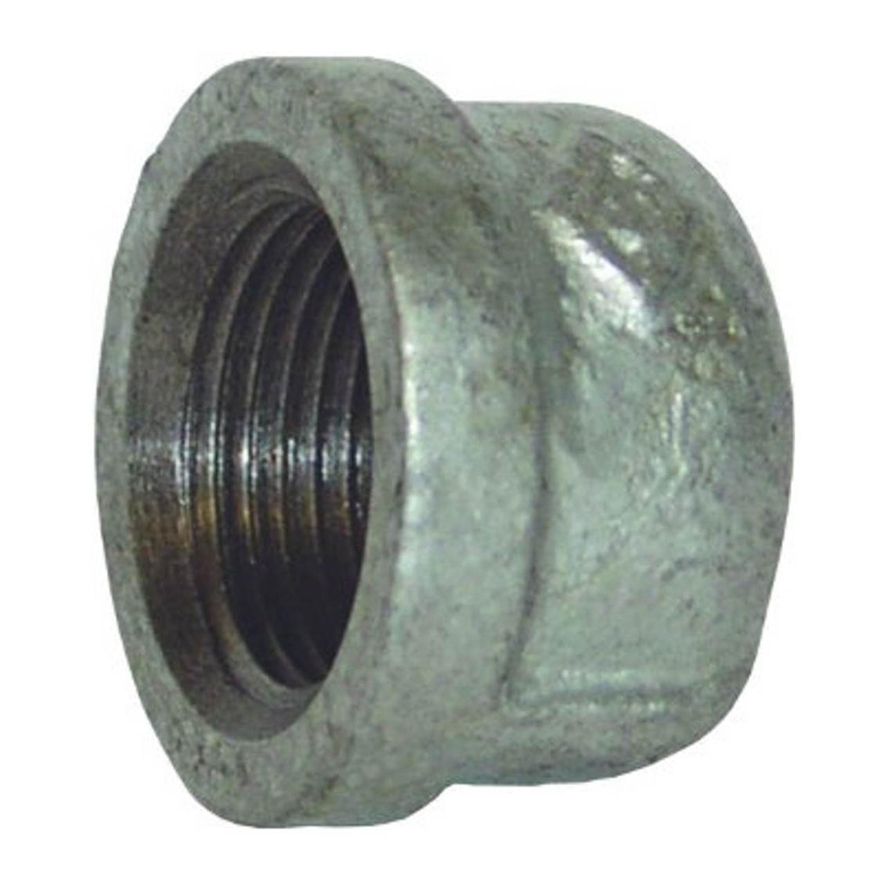 Cap, NPS End, 300 psi, Malleable Iron, Galvanized