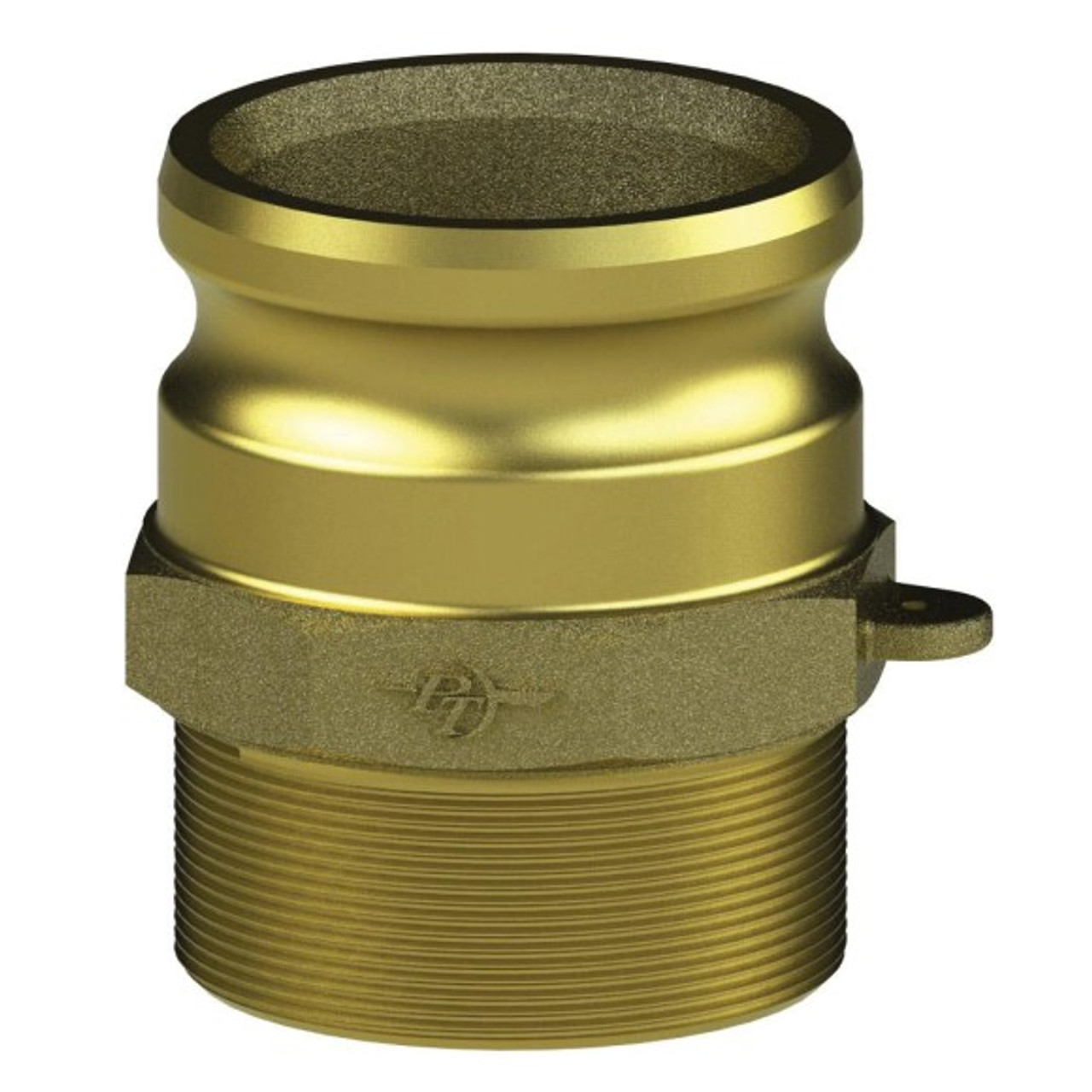 Adapter, Type F,  Cam and Groove, Adapter, Male Adapter x MNPT End, -150 deg F, Brass, Casting, Domestic