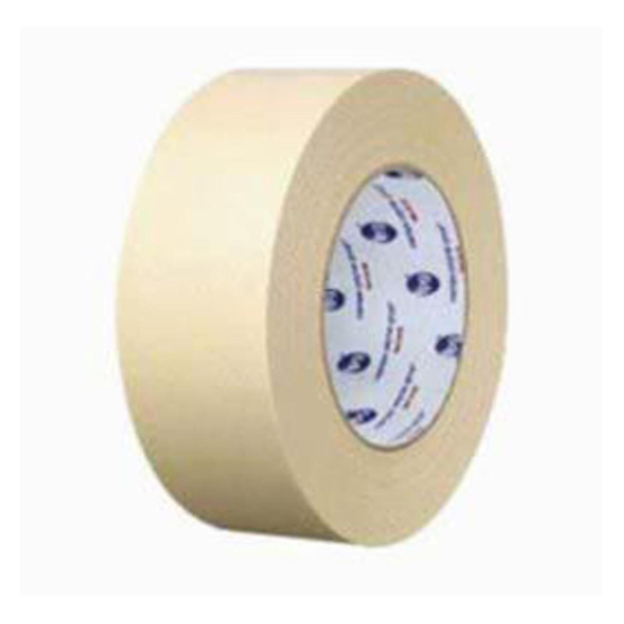 Masking Tape, General Grade, 54.8 m Lg, 5.8 mil Thk, Natural, 3 in Dia Core, Natural Rubber Resin Adhesive