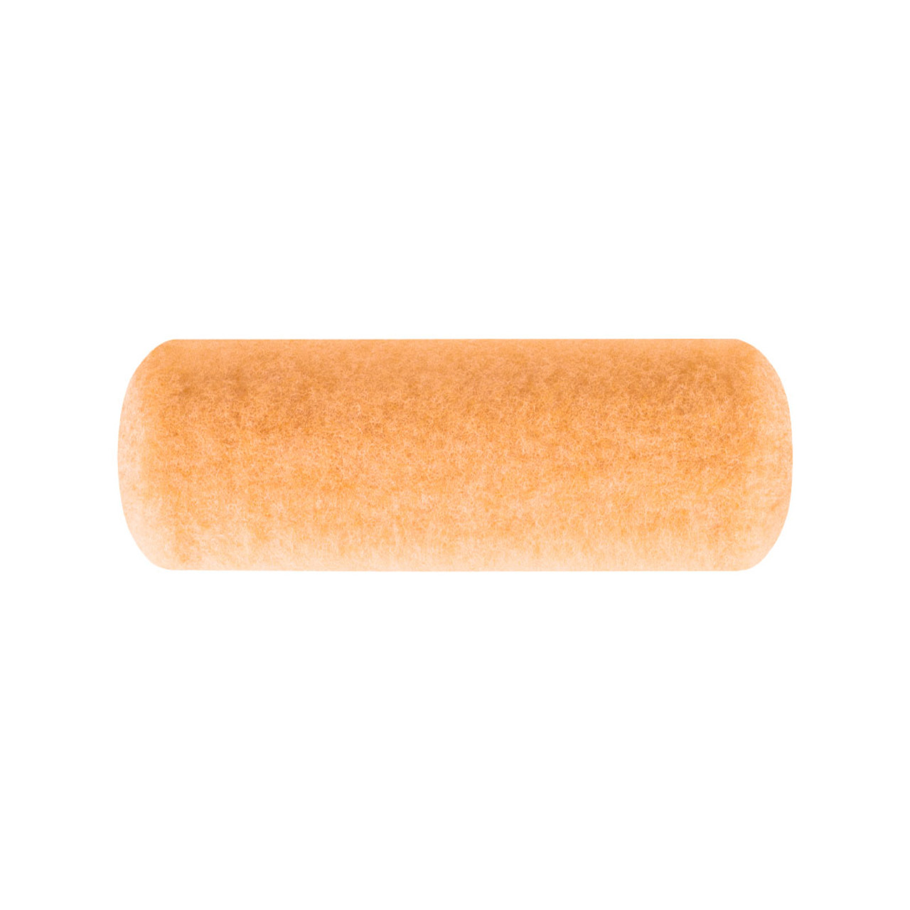 Paint Roller Cover, Standard Core, 3/4 in Nap, Rough Surface, Polypropylene, Golden Yellow