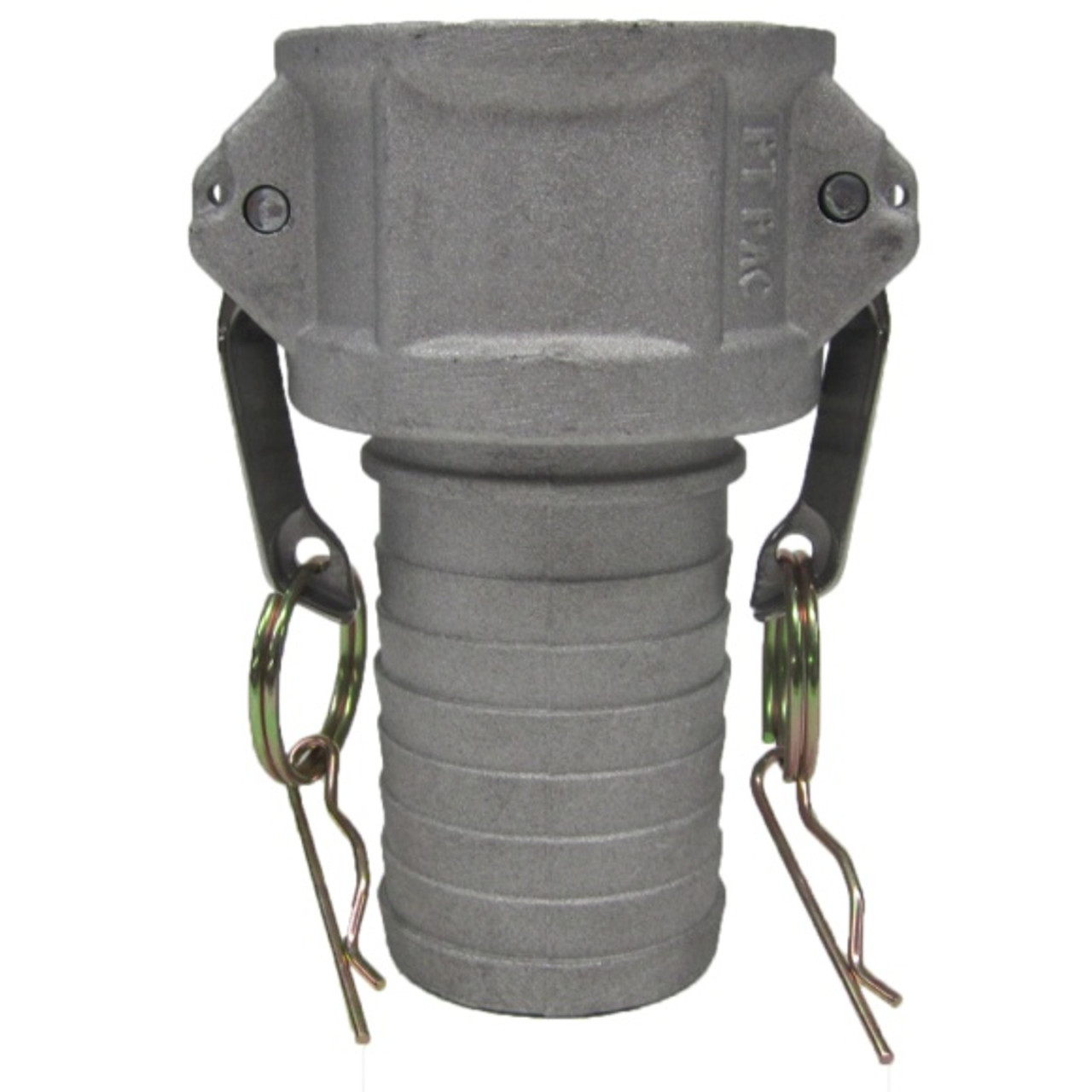 Coupler, Type C,  Cam and Groove, Coupler, Female Coupler x Hose Shank End, 150 psi, -150 deg F, Aluminium Coupler, Type C,  Cam and Groove, Coupler, Female Coupler x Hose Shank End, 150 psi, -150 deg F, Aluminium