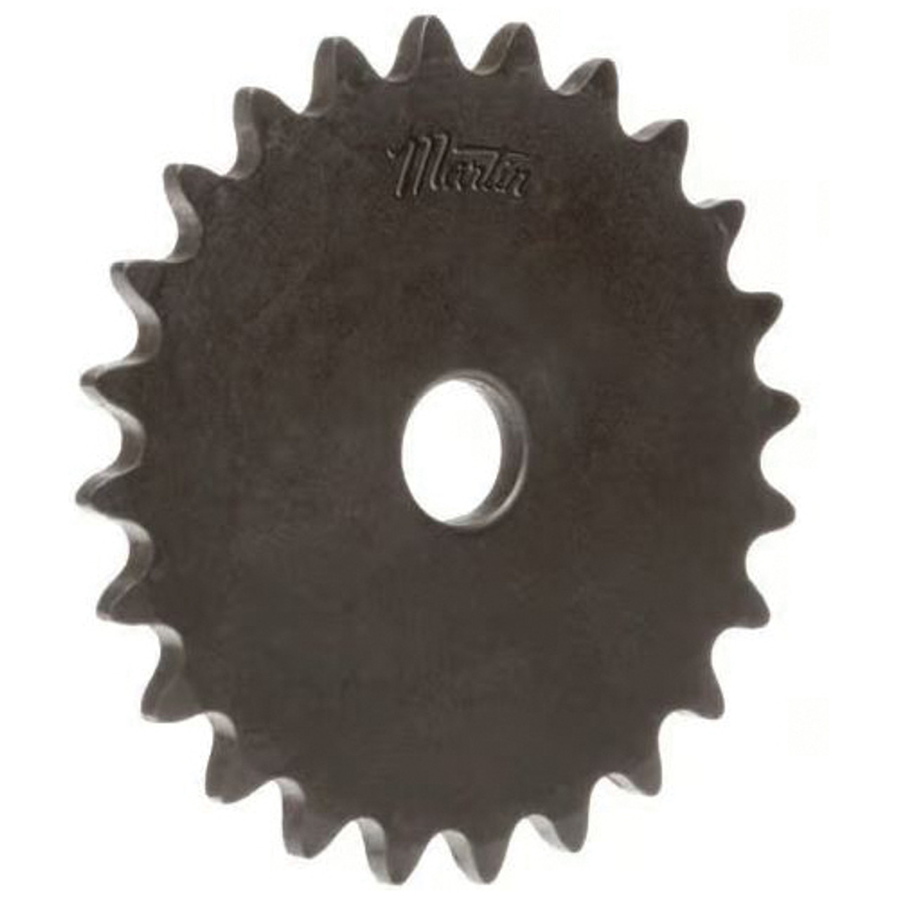 Roller Chain Sprocket, Type A,  Single Strand, #40 Chain, 0.284 in Lg Thru Bore, Steel, Protective Coating Roller Chain Sprocket, Type A,  Single Strand, #40 Chain, 0.284 in Lg Thru Bore, Steel, Protective Coating