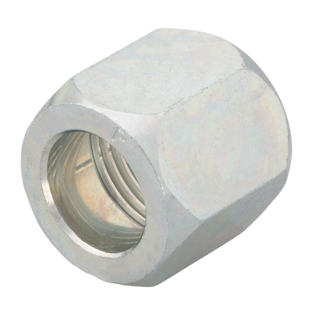 PARKER Hydraulic Nut, Triple-Lok, High Pressure, UNF-2B, Steel, ToughShield Plus, Domestic