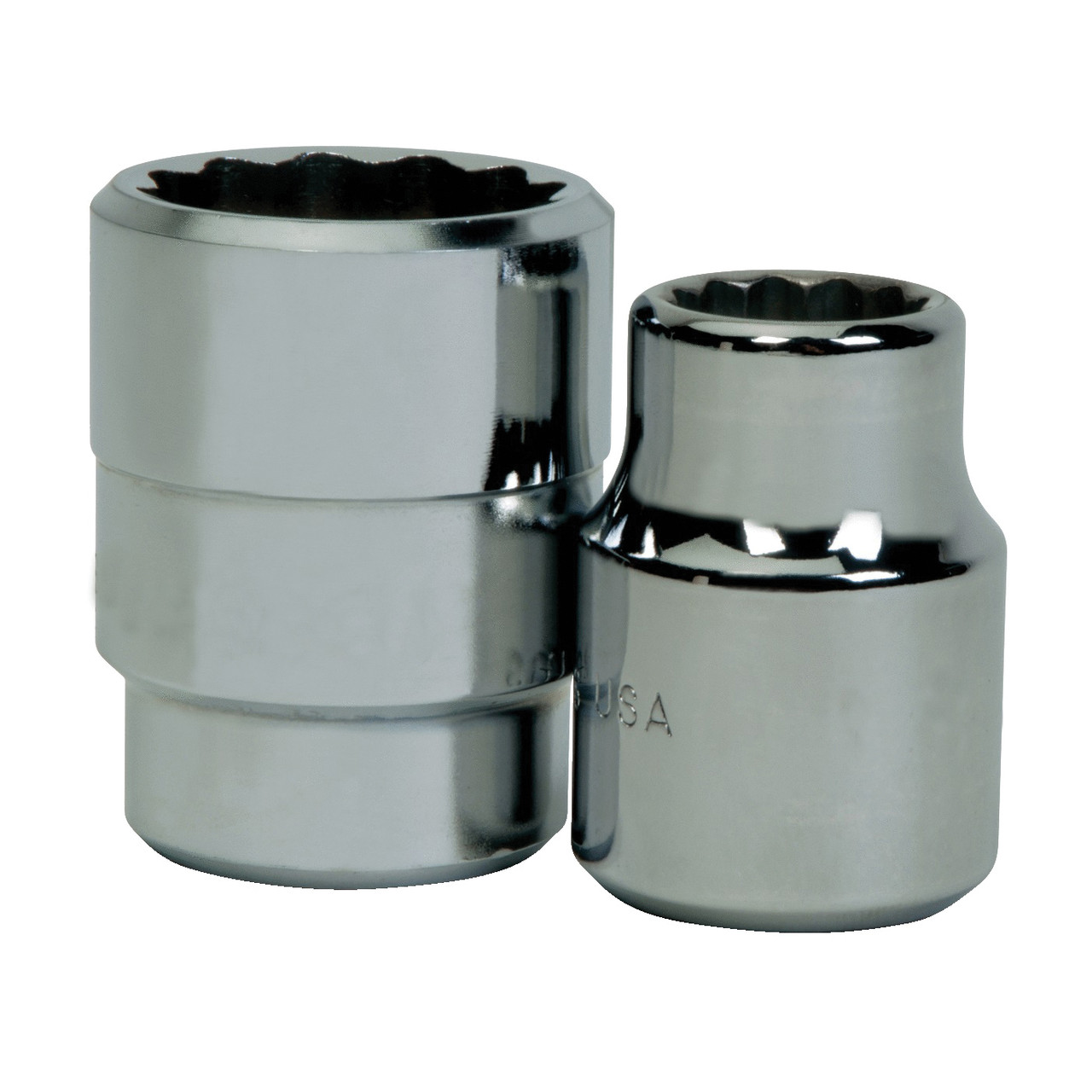 Socket, Standard, Imperial, Square Drive, 3/4 in Drive, Shallow Length Socket, 12 -Point, Alloy Steel