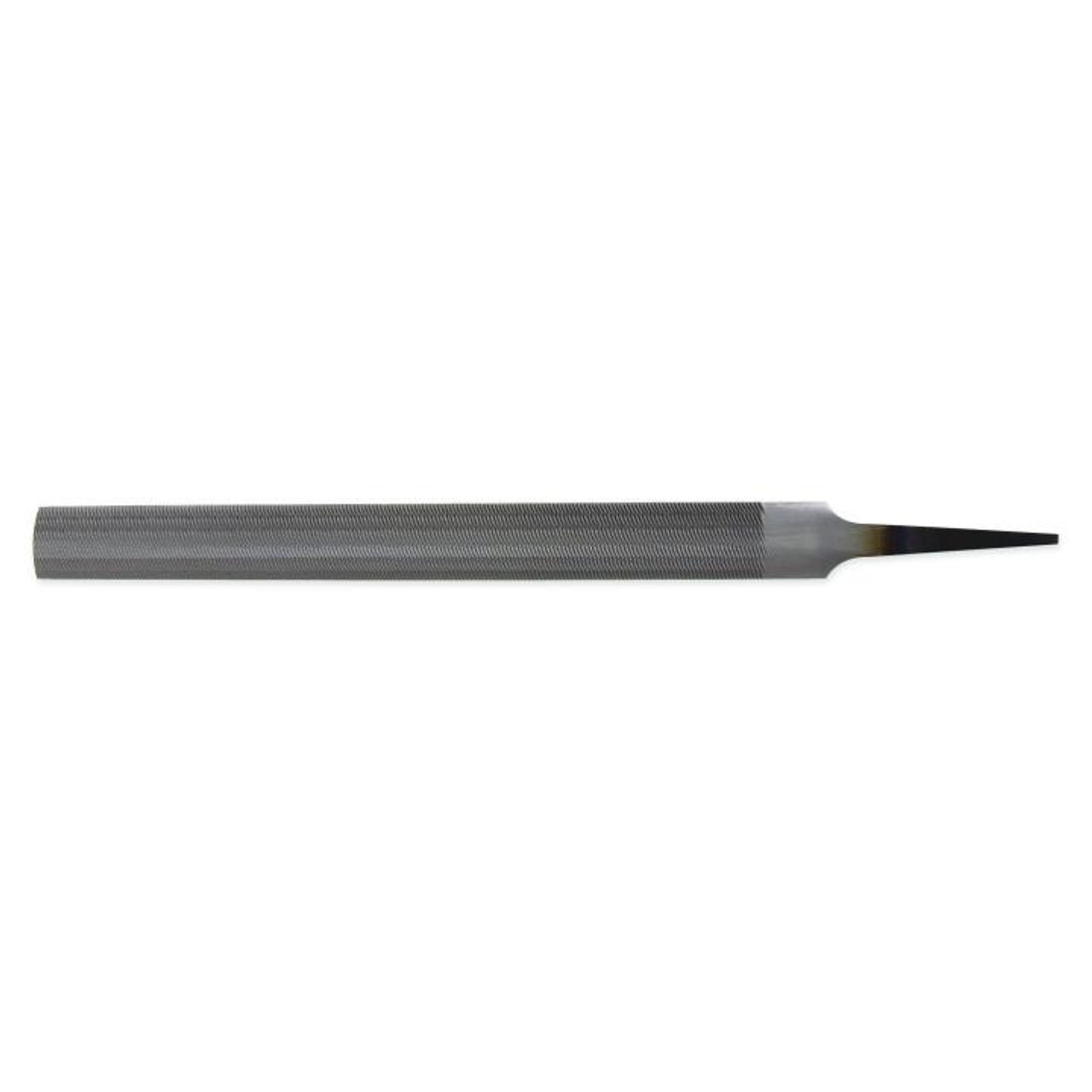 NICHOLSON File, Half Round, Bastard Cut, Tang, American Coarseness of Cut