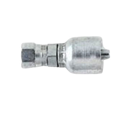 PARKER 71 Series Hydraulic Hose Fitting,Crimp Style, Straight,37 deg Female JIC Swivel End,Steel,2 x 2-1/2 in-12