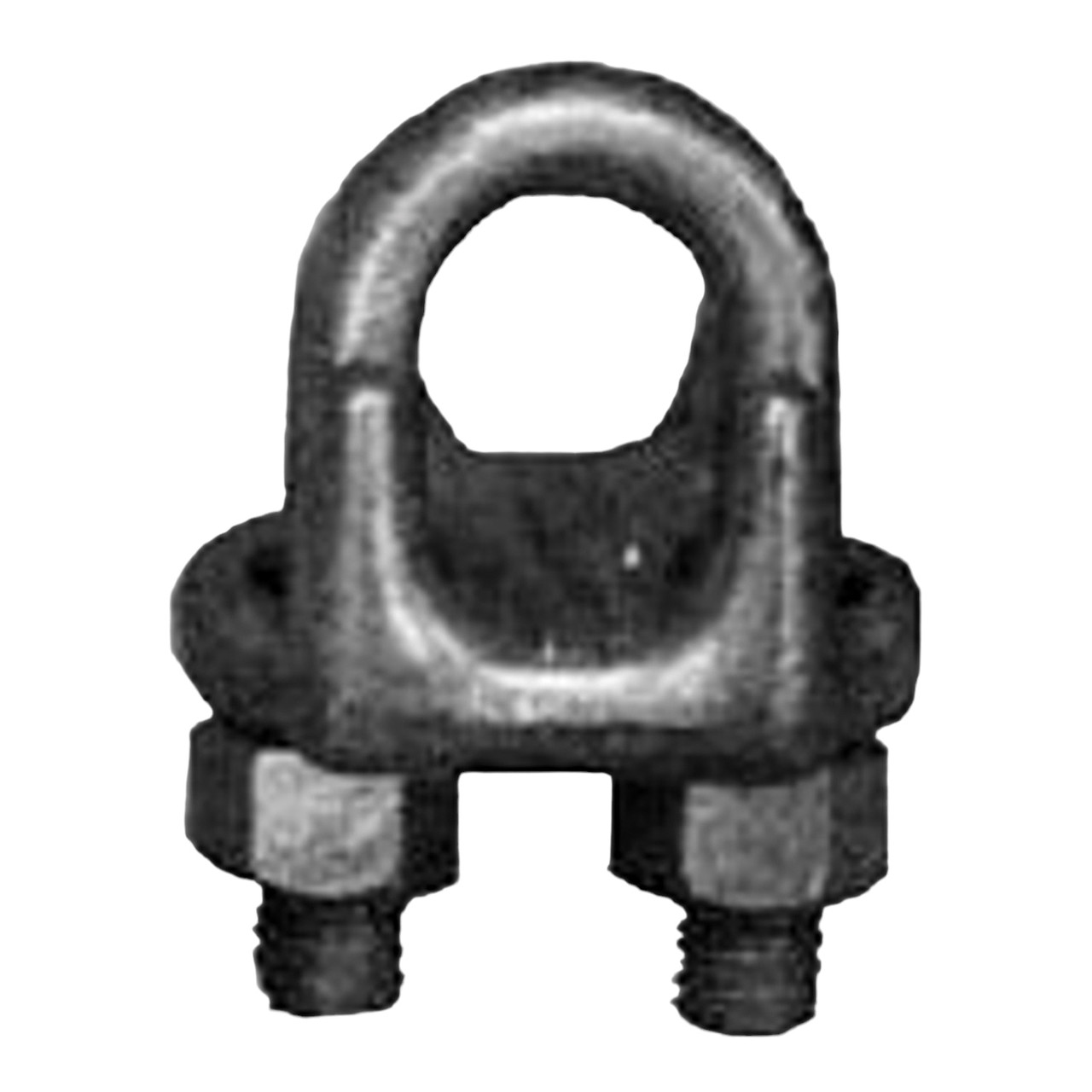 Wire Rope Clip, Drop Forged, Steel, Hot Dipped Galvanized