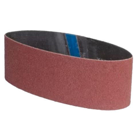 CARBORUNDUM Portable Belt, 24 in Lg Belt, 3 in Wd Belt, Aluminium Oxide Resin Cloth Backing, 40 to 80