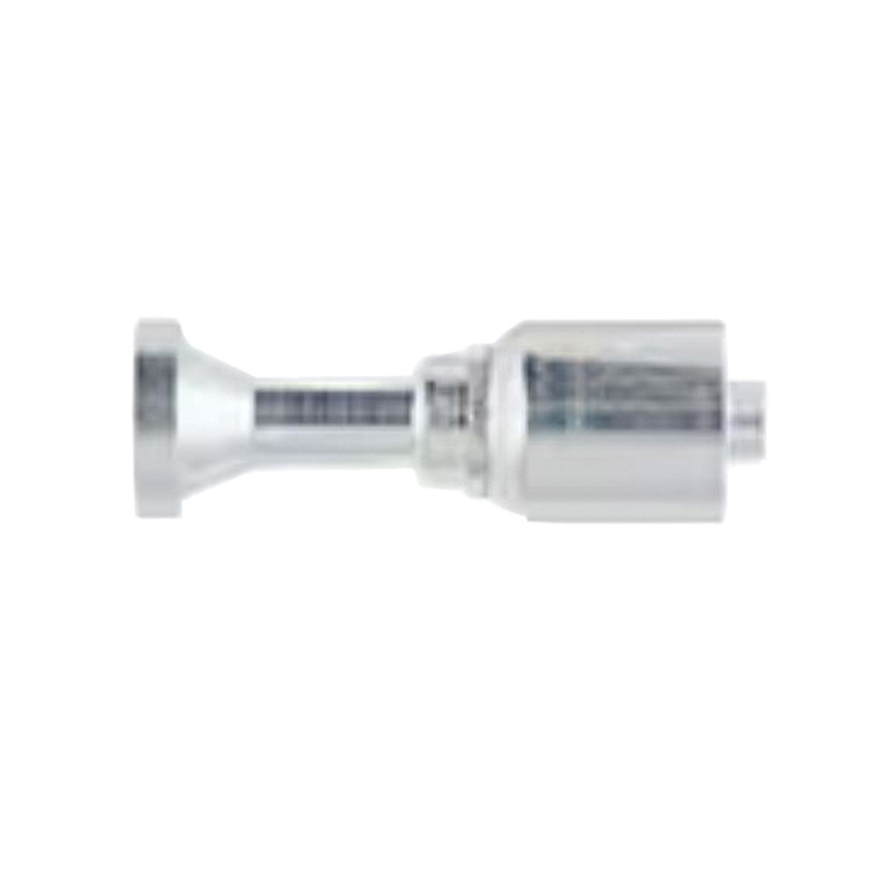 PARKER 71 Series Hydraulic Hose Fitting,Crimp Style, Straight,SAE Code 61 Flange Head End,Steel,1/2 to 2 in