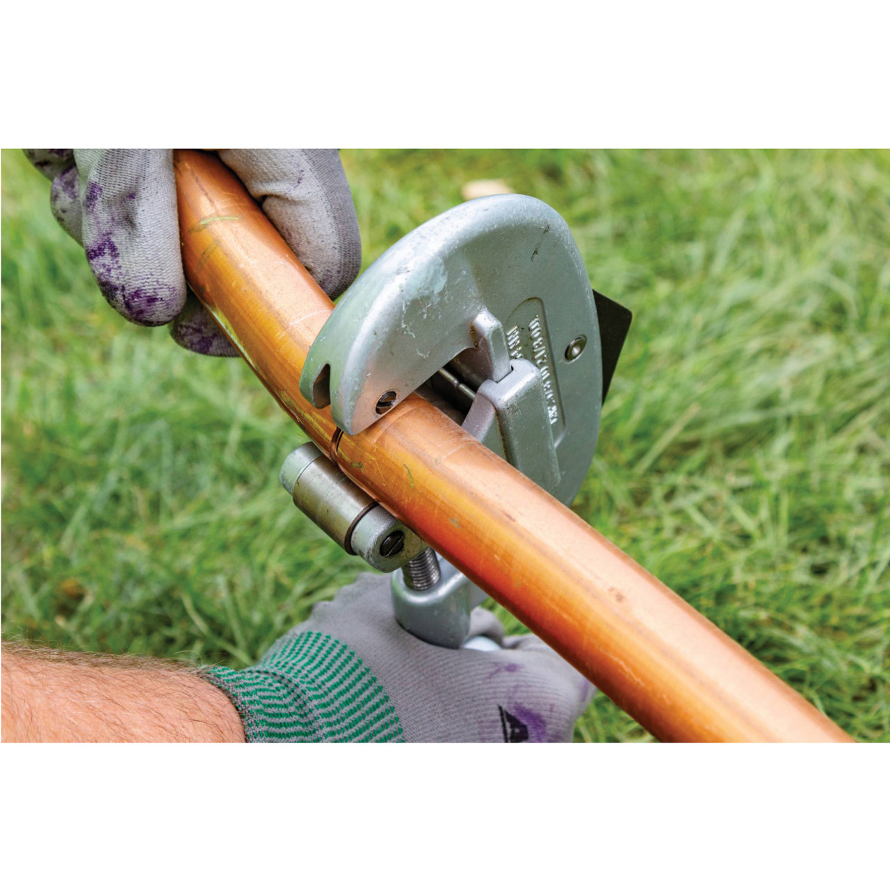 Tubing Cutter, Aluminum,  Brass,  Copper,  Steel Applicable, 5/8 to 2-1/8 in