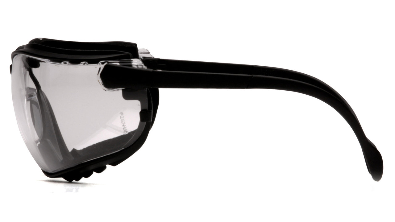 Goggle, Black Frame, Nylon,  Foam Lined Frame, Polycarbonate Lens, CSA,  CE,  ANSI, 1 UV Protection, Unisex