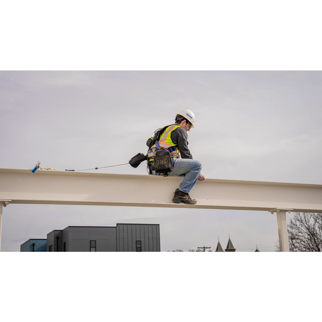 Harness, Alloy Steel Hardware, Black,  Blue, 400 lb, Tongue/Grommet Leg Strap Buckle, Friction Buckle Harness, Alloy Steel Hardware, Black,  Blue, 400 lb, Tongue/Grommet Leg Strap Buckle, Friction Buckle