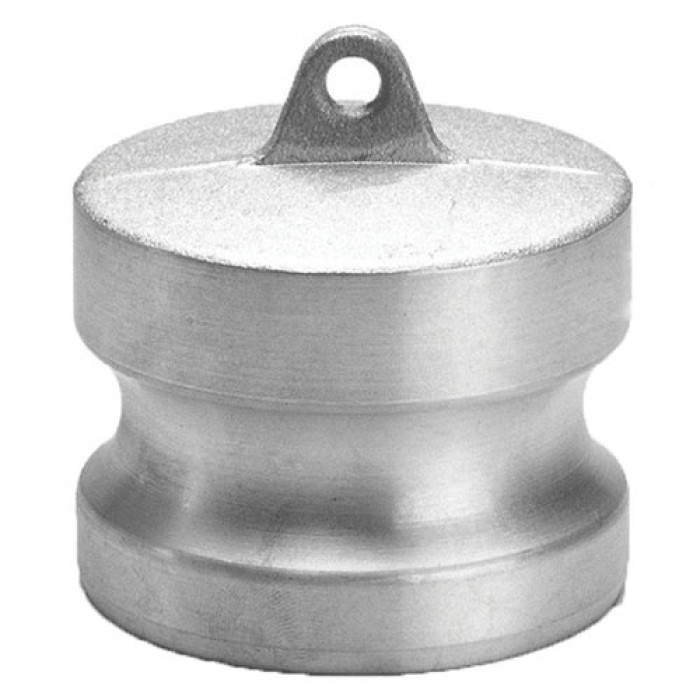 Dust Plug, Type W,  Cam and Groove, Dust Plug, 150 psi, -150 deg F, Aluminium, Casting, Domestic