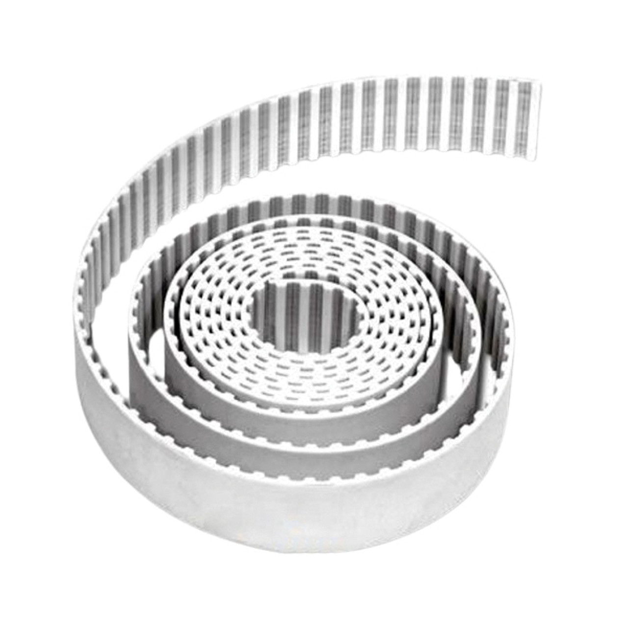 Timing Belt, 25 mm Wd, Polyurethane, Tensile Steel Cord Reinforced, 10 mm Pitch