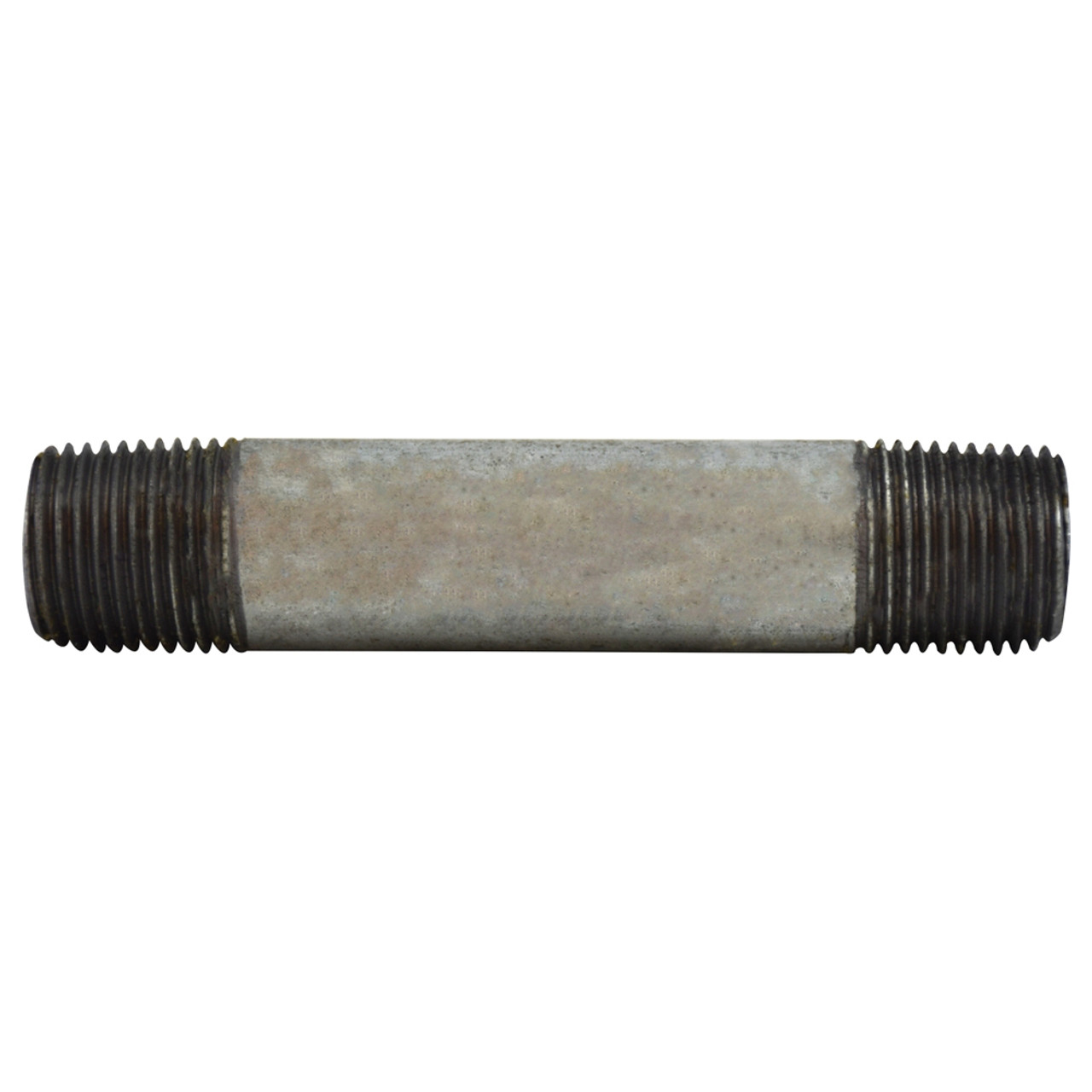 Pipe Nipple, Standard, 1/2 in, NPT End, SCH 40, 700 psi, -200 to 150 deg F, Seamless,  Welded, Grade B Steel