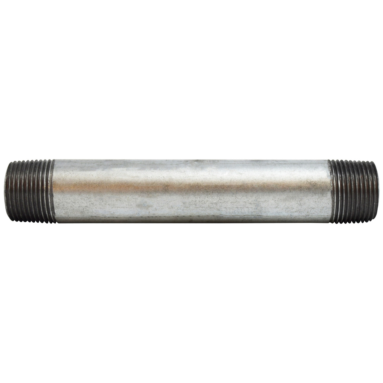 Pipe Nipple, 3/4 in, NPT End, SCH 40, 700 psi, -200 to 150 deg F, Seamless,  Welded, Grade B Steel, Import