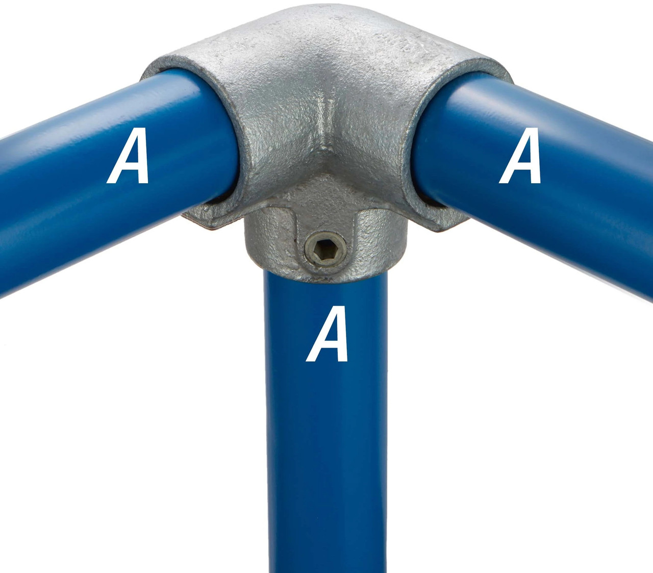 Elbow, Side Outlet, 90 deg Elbow, Malleable Iron, Galvanized