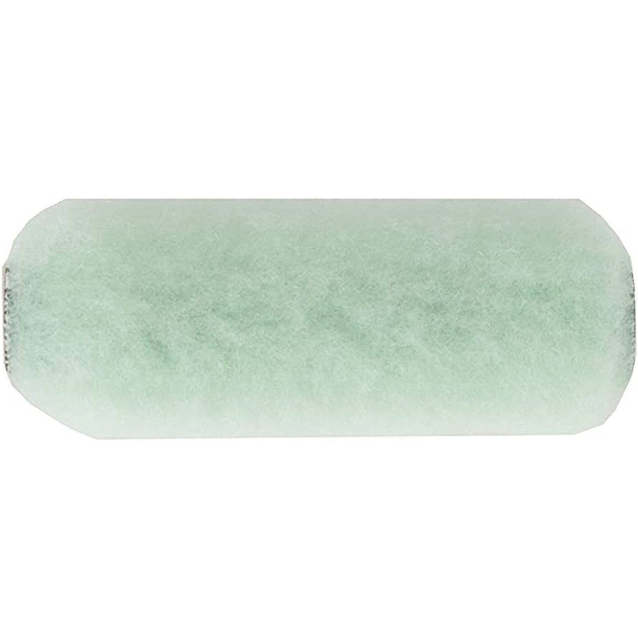Paint Roller Cover, 3/8 in Nap, Semi-Smooth Surface, Polypropylene, Mint Green