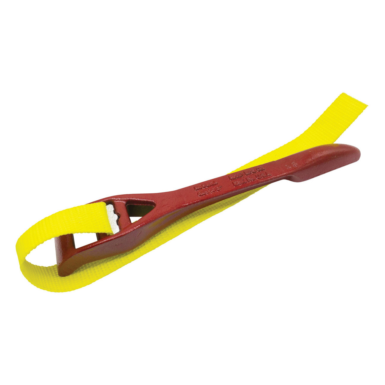 Strap Wrench, Polyester Strap, Ductile Iron Handle