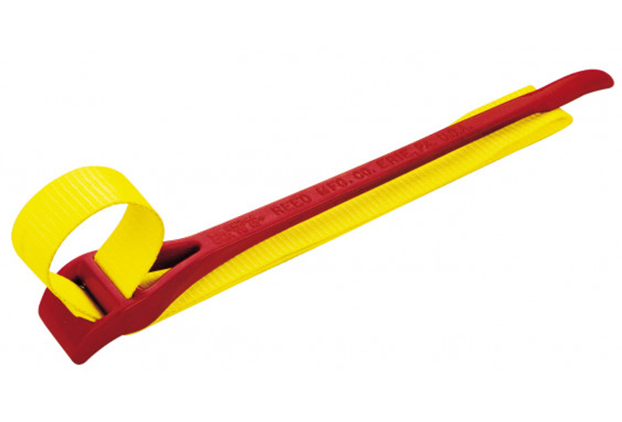 Strap Wrench, Polyester Strap, Ductile Iron Handle