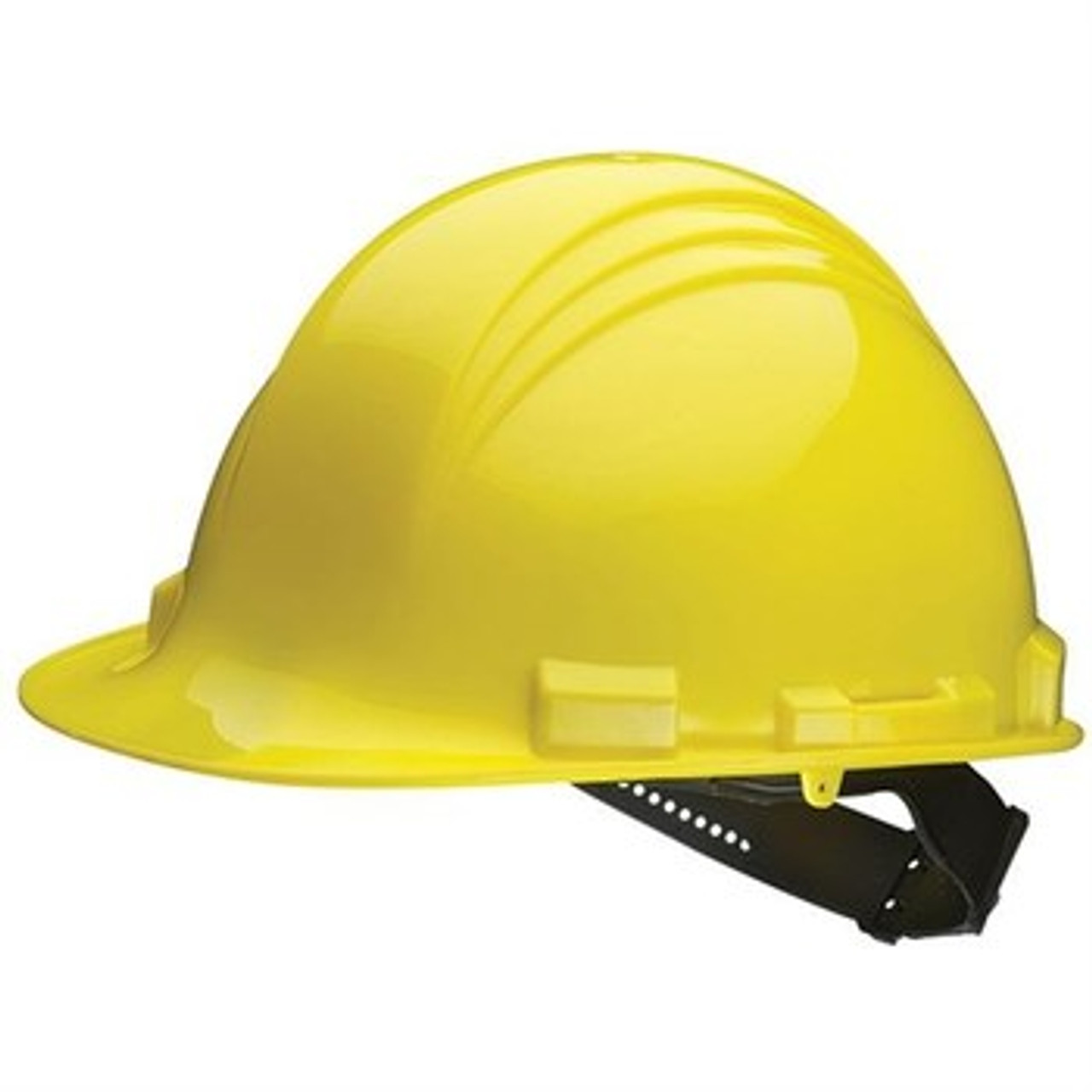 Hard Hat, Front Brim, Fits Min Hat 6-1/2 in, Fits Max Hat 8 in, High Density Polyethylene, Class E