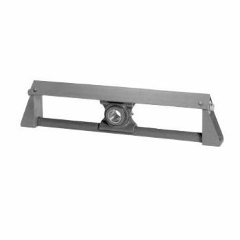 Take-Up Bearing Frame, Top Angle, 2 in Wd Bolt Center-to-Center, Carbon Steel, Standard Paint
