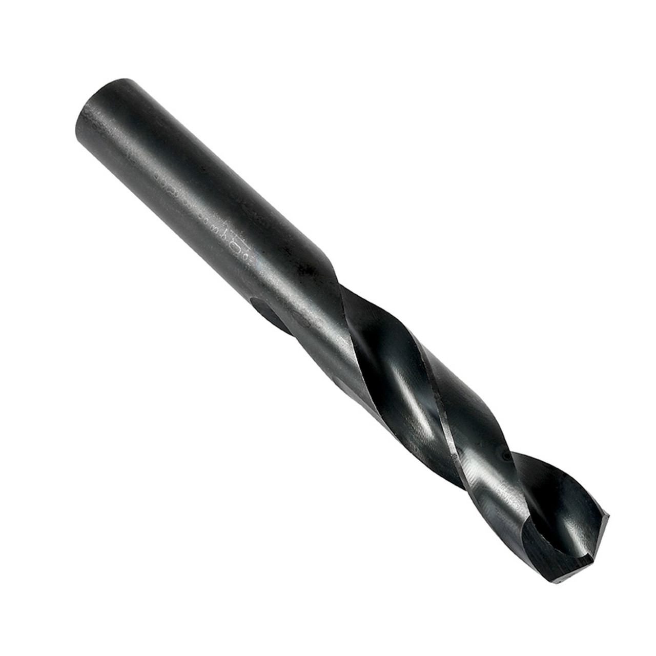 DORMER Stub Length Drill Bit, 2 -Flute, Spiral Flute, Cylindrical/Straight Shank, 135 deg Point, Steam Oxide, 1/8 to 3/8 in