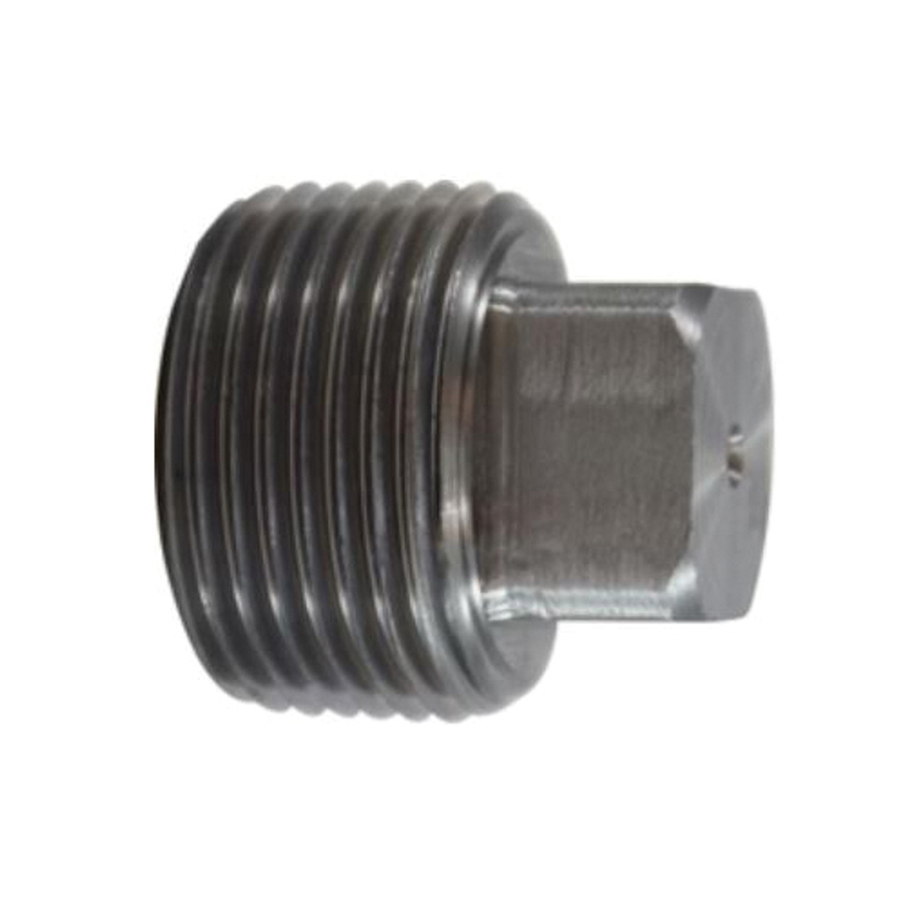 Plug, Square Head, Plug, MNPT End, 150/300 psi, Carbon Steel, Black, Domestic